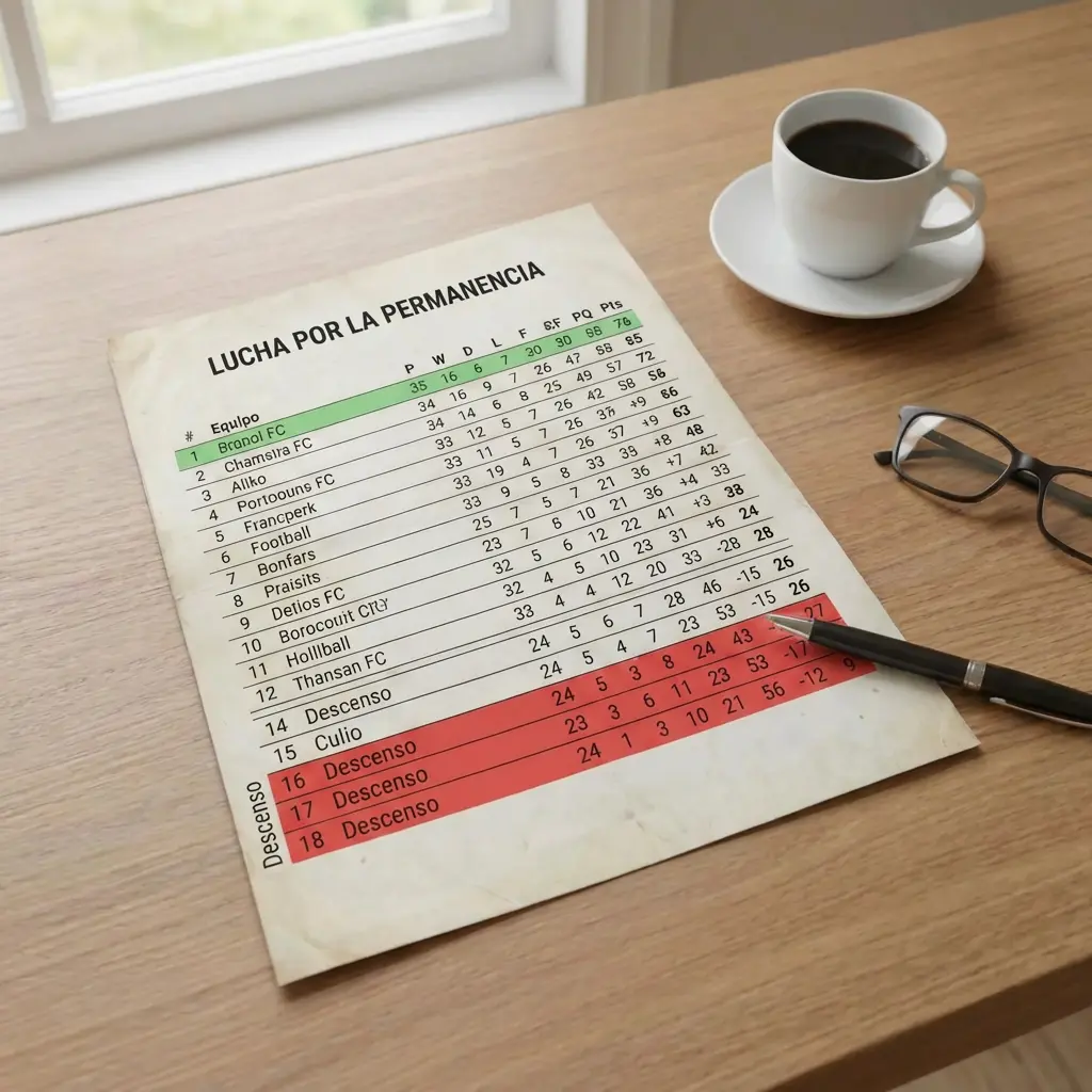 Apuestas al Descenso de LaLiga: El Otro Extremo de la Tabla